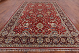 Red Fine Serapi Hand Knotted Area Rug - 8' 11" X 12' 0" - Golden Nile