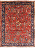Fine Serapi Hand Knotted Oriental Wool Area Rug - 8' 10" X 11' 9" - Golden Nile