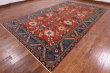 Fine Serapi Hand Knotted Wool Area Rug - 8' 2" X 13' 11" - Golden Nile
