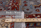 Grey Fine Serapi Hand Knotted Wool Area Rug - 10' 4" X 14' 0" - Golden Nile