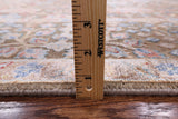 Pure Silk With Oxidized Wool Hand Knotted Area Rug - 8' X 9' 9" - Golden Nile