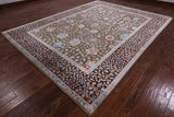 Persian Hand Knotted Wool & Silk Area Rug - 8' 11" X 11' 10" - Golden Nile