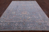Contemporary Hand Knotted Wool & Silk Area Rug - 8' 1" X 10' 0" - Golden Nile