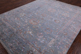 Contemporary Hand Knotted Wool & Silk Area Rug - 8' 1" X 10' 0" - Golden Nile