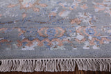 Contemporary Hand Knotted Wool & Silk Area Rug - 8' 1" X 10' 0" - Golden Nile
