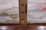 Ivory Modern Hand Knotted Wool Area Rug - 8' 0" X 10' 2" - Golden Nile