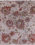 Ivory Modern Hand Knotted Wool Area Rug - 8' 0" X 10' 2" - Golden Nile