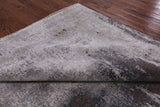 Contemporary Handmade Wool & Silk Area Rug - 9' 0" X 12' 2" - Golden Nile
