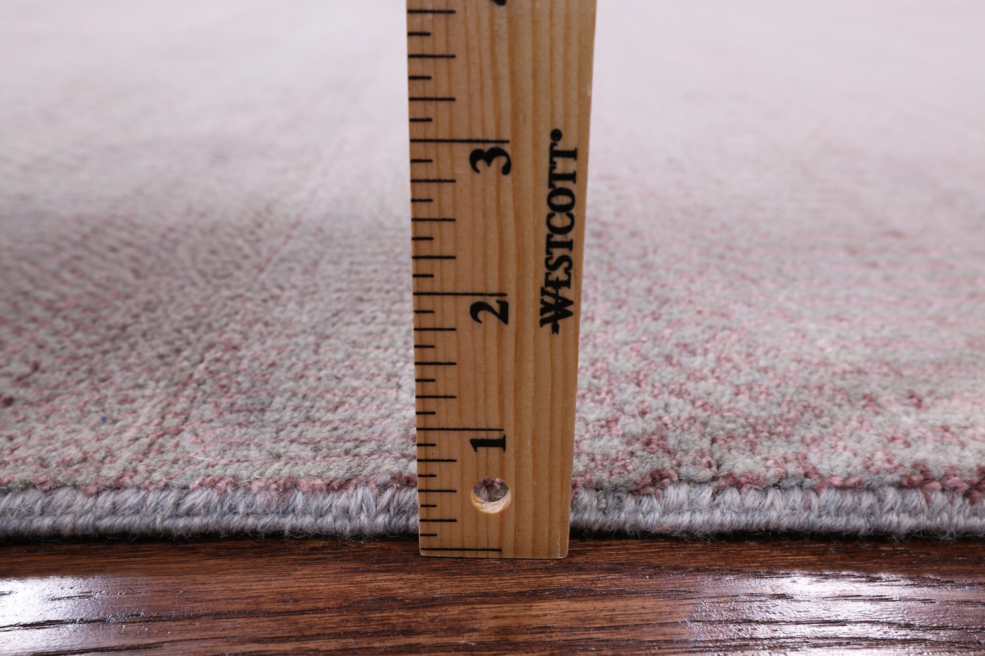 Grey Savannah Grass Hand Knotted Wool & Silk Area Rug - 9' 0" X 12' 2" - Golden Nile