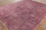 8' X 10' Overdyed Persian Hand Knotted Rug - Golden Nile