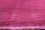 5 x 7 Wool & Silk Savannah Gabbeh Persian Overdyed Rug - Golden Nile