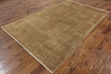 6 x 9 Persian Overdyed Full Pile Area Rug - Golden Nile