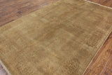 6 x 9 Persian Overdyed Full Pile Area Rug - Golden Nile