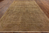 Overdyed 9 x 12 Full Pile Area Rug - Golden Nile