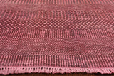 9 x 12 Wool & Silk Savannah Gabbeh Overdyed Rug - Golden Nile
