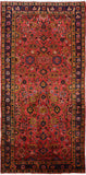 New Authentic 4' 10" X 10' 2" Persian Hamadan Area Rug - Golden Nile