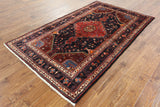 New Authentic Persian Nahavand Rug 4' 10" X 8' 2" - Golden Nile