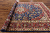 New 9' 9" X 13' 1" Authentic Persian Kashan Rug - Golden Nile