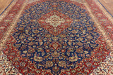 New 9' 9" X 13' 1" Authentic Persian Kashan Rug - Golden Nile