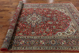 New Full Pile Wool Authentic Persian Tabriz Rug 6' 7" X 10' - Golden Nile