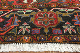 New 6' 10" X 9' 5'' Authentic Persian Heriz Oriental Rug - Golden Nile