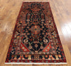 New Authentic Nahavand Persian Wool Hand Knotted Runner Rug 4' 1" X 9' 6" - Golden Nile