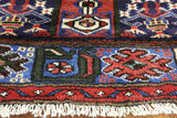 New 3' 7" X 6' 4" Authentic Persian Nahavand Full Pile Wool Rug - Golden Nile