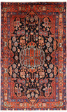 New Oriental Rug Authentic Persian Nahavand 4' 8" X 7' 5" - Golden Nile