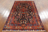 New Oriental Rug Authentic Persian Nahavand 4' 8" X 7' 5" - Golden Nile