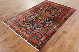 New Oriental Rug Authentic Persian Nahavand 4' 8" X 7' 5" - Golden Nile