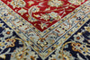 New Authentic Hand Knotted Persian Isfahan Rug 8' 1" X 11' - Golden Nile