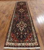 New Runner Wool Authentic Persian Hamadan Rug 3' 7" X 15' 4" - Golden Nile