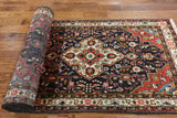 New Runner Wool Authentic Persian Hamadan Rug 3' 7" X 15' 4" - Golden Nile