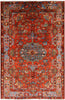 New 5' 2" X 7' 9" Authentic Persian Nahavand Hand Knotted Rug - Golden Nile