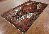 5' 8" X 10' 2" New Authentic Hand Knotted Persian Nahavand Rug - Golden Nile