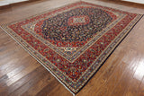 New 9' 9" X 12' 8" Authentic Persian Kashan Oriental Rug - Golden Nile