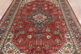 New 6' 7" X 9' 9" Authentic Persian Tabriz Area Rug - Golden Nile