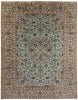 New Persian Kashan Hand Knotted Oriental Rug 10' 2" X 12' 10" - Golden Nile