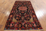 New Persian Nahavand Oriental Wool Rug 5' X 9' 4" - Golden Nile