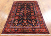 New Authentic Persian Nahavand Hand Knotted Oriental Rug 4' 8" X 6' 8" - Golden Nile