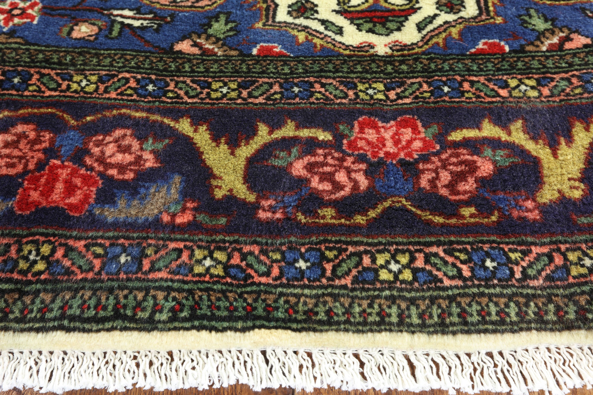 New Authentic Persian Sarouk Hand Knotted Rug - 4' 11" X 7' 3" - Golden Nile