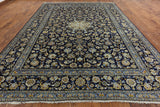 New Authentic Signed Persian Kashan Hand Knotted Rug 10 X 13 - Golden Nile