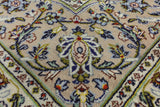 New 7' 11" X 11' 9" Authentic Persian Kashan Original Rug - Golden Nile