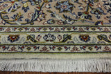 New 7' 11" X 11' 9" Authentic Persian Kashan Original Rug - Golden Nile