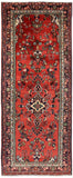 New Runner Authentic Persian Hamadan Hand Knotted Wool Rug 3' 7" X 8' 10" - Golden Nile