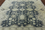 8 X 10 Oriental Blue Oushak Rug - Golden Nile