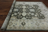 8 X 10 Olive Green Oriental Rug - Golden Nile