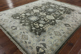 8 X 10 Olive Green Oriental Rug - Golden Nile