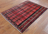 Persian Hand Knotted Rug 4 X 5 - Golden Nile