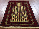 Oriental Hand Knotted Wool On Wool Persian Rug 4 X 5 - Golden Nile